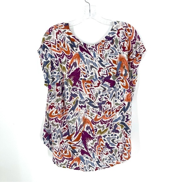 Nicole Miller Women’s 100% Linen Pullover Top Size XL - Picture 2 of 5